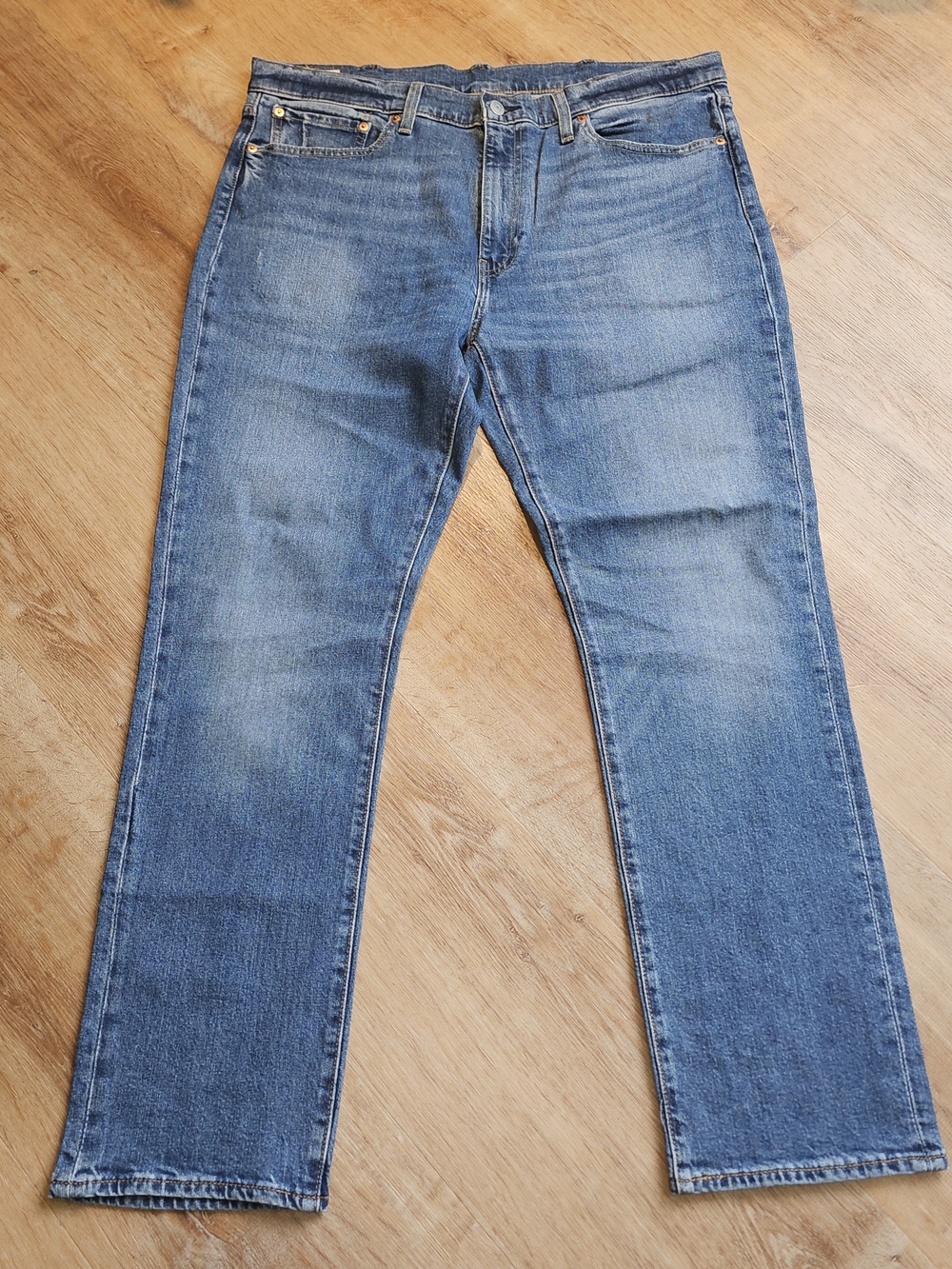 Levi's Premium 511 Slim Fit Jeans medium-wash blue denim 38x30 Mens NWOT